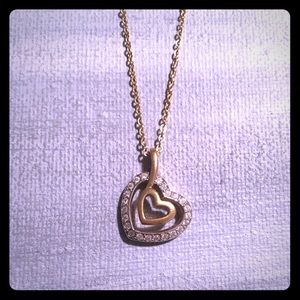 🌈2/50$🌈Double hearts Swarovski